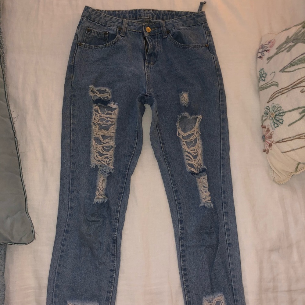 Italian Ripped Jeans - Picture 2 of 4